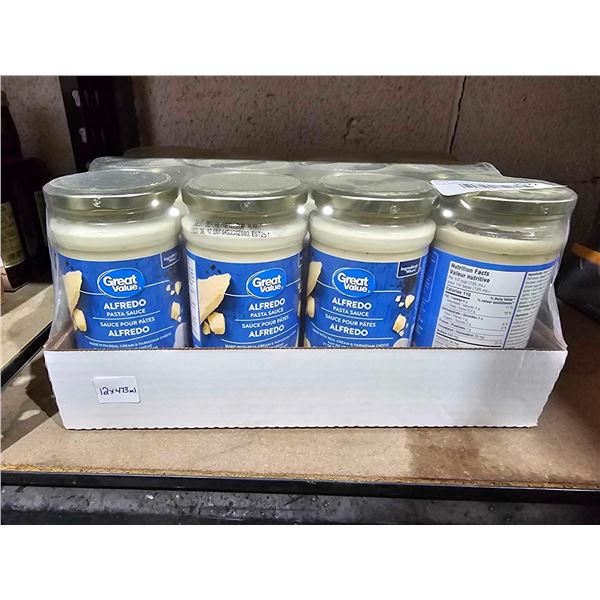 Great Value Alfredo Sauce 12x 473ml