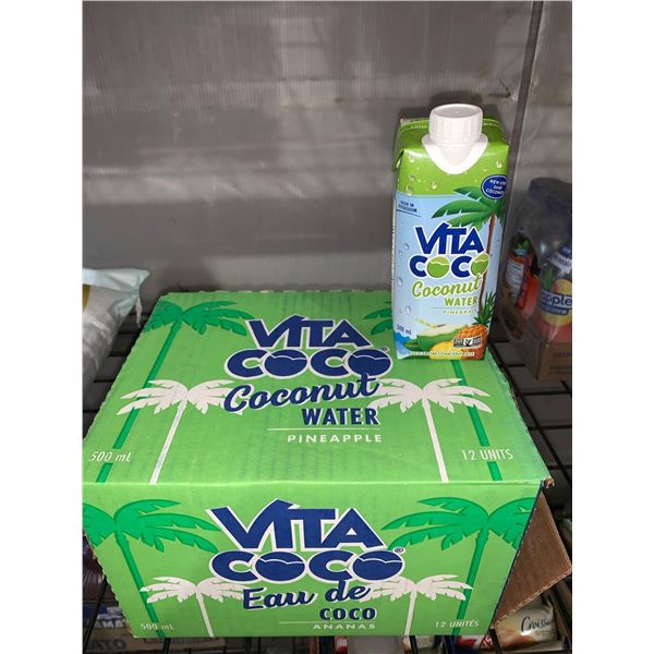 Vita Coco Pineapple Coconut Water 12x500ml