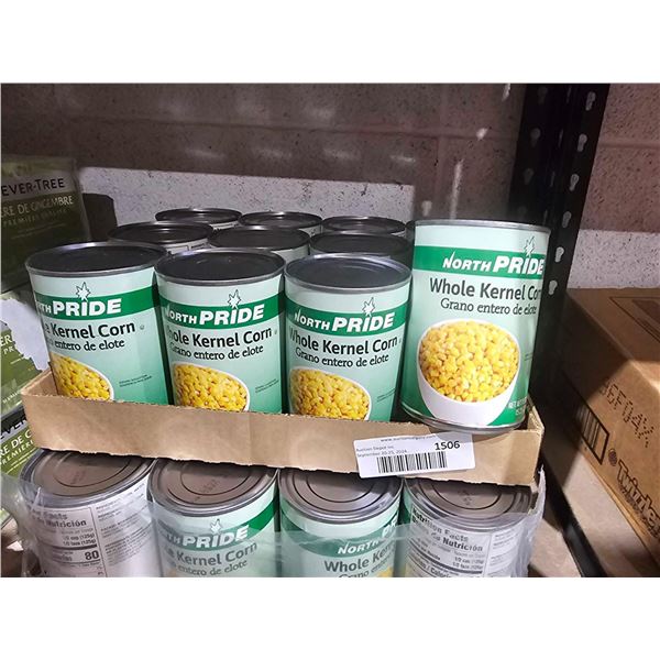 North Pride Whole Kernel Corn  12x432g