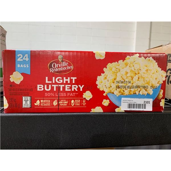 Orville Redenbacher Light Buttery Popcorn 24x80g