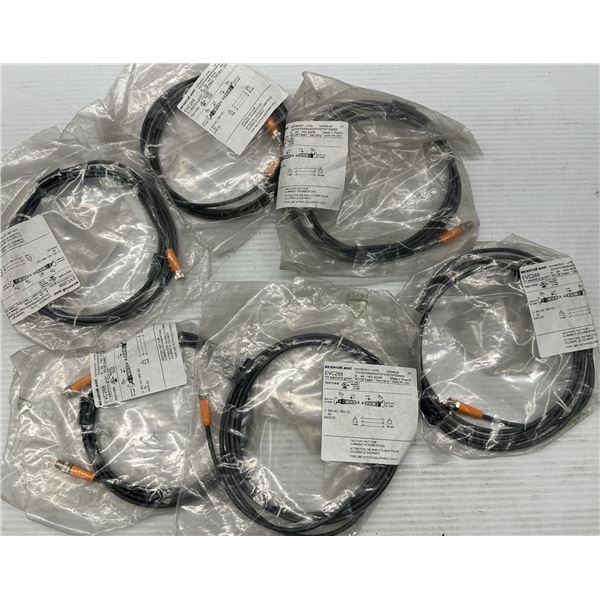 Lot of ifm #EVC268 Connection Cables