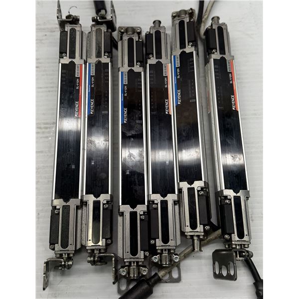 Lot of (3) Sets of Keyence Light Curtains #SL-V12H