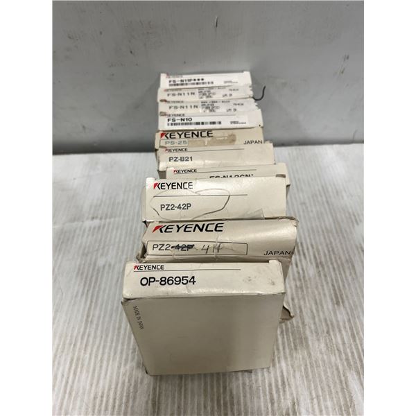 Lot of Keyence Assorted Parts as Pictured