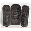 Image 1 : CHINESE 3-BUDDHA TRAVEL SHRINE (SLIGHT DAMAGE)