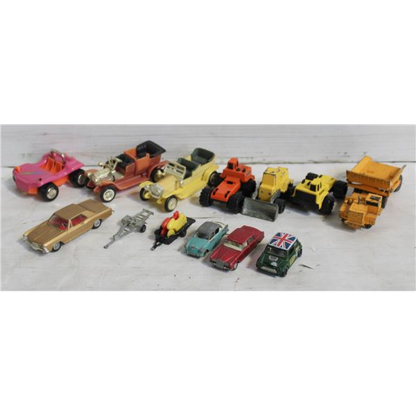 LOT OLD DINKY LESNEY TONKA MAJORETTE ETC
