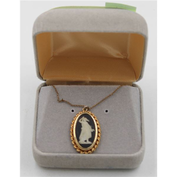 VINTAGE GENUINE WEDGEWOOD CAMEO MADE