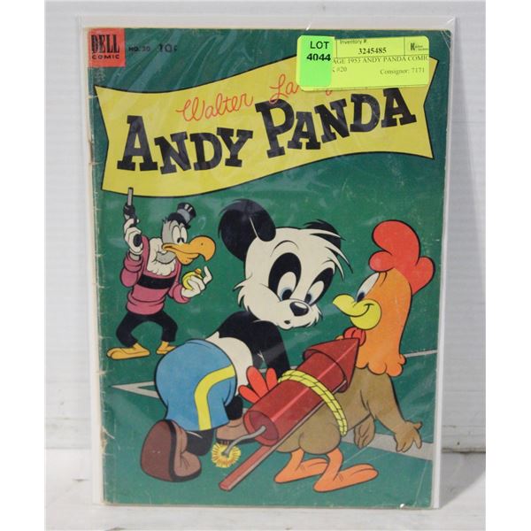 VINTAGE 1953 ANDY PANDA COMIC BOOK #20