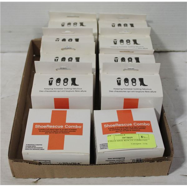 10 PKGS SHOE RESCUE COMBO KIT