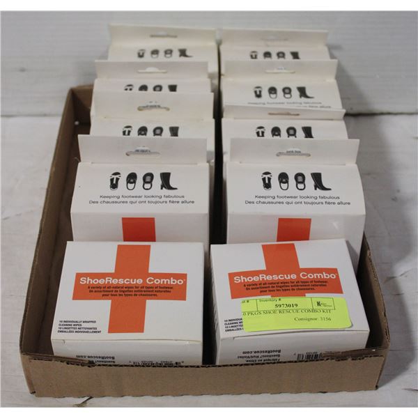 10 PKGS SHOE RESCUE COMBO KIT