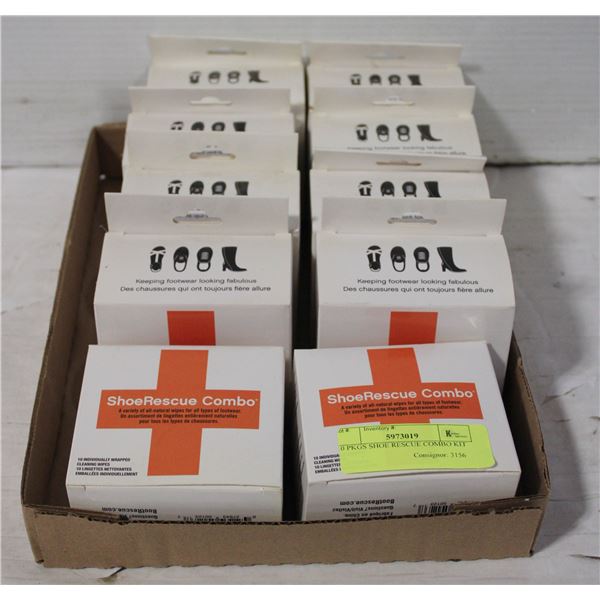 10 PKGS SHOE RESCUE COMBO KIT
