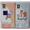 Image 1 : LOT 2 CRICUT FONT AND SHAPE KIT