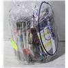 Image 1 : LARGE LOT OF BAGS SEWING RIBBON