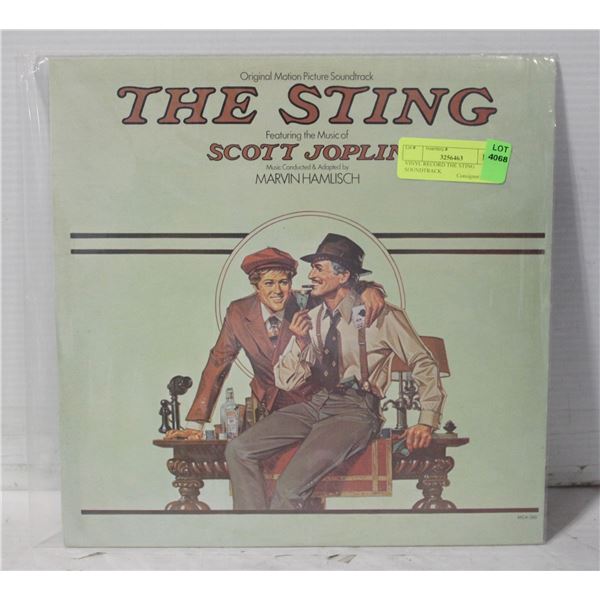 VINYL RECORD THE STING SOUNDTRACK