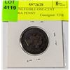 Image 2 : DATE UNLEGIBLE ONE-CENT VICTORIA PENNY