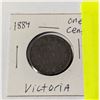 Image 1 : 1884 ONE-CENT VICTORIA PENNY