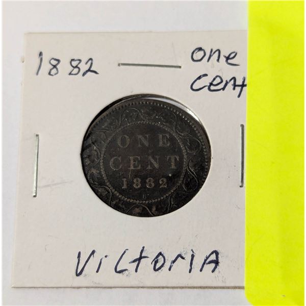 1882 ONE-CENT VICTORIA PENNY