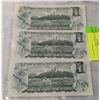Image 2 : 3X1973 $1 BANK NOTES