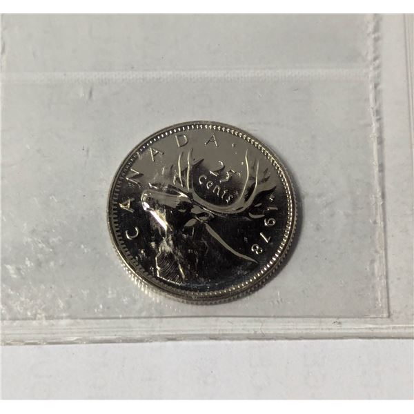 1978 GRADED NUMISMATIC BU - MS - 67 QUARTER