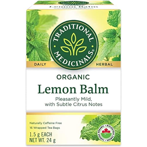 NEW TRADITIONAL MEDICINALS ORGANIC LEMON BALM