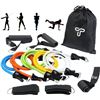 Image 1 : NEW 11PC EXERCISE RESITANCE BANDS SET FITNESS