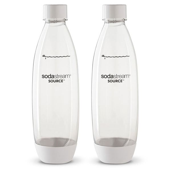 NEW SODA STREAM CARBONATING BOTTLES 1L CAPACITY