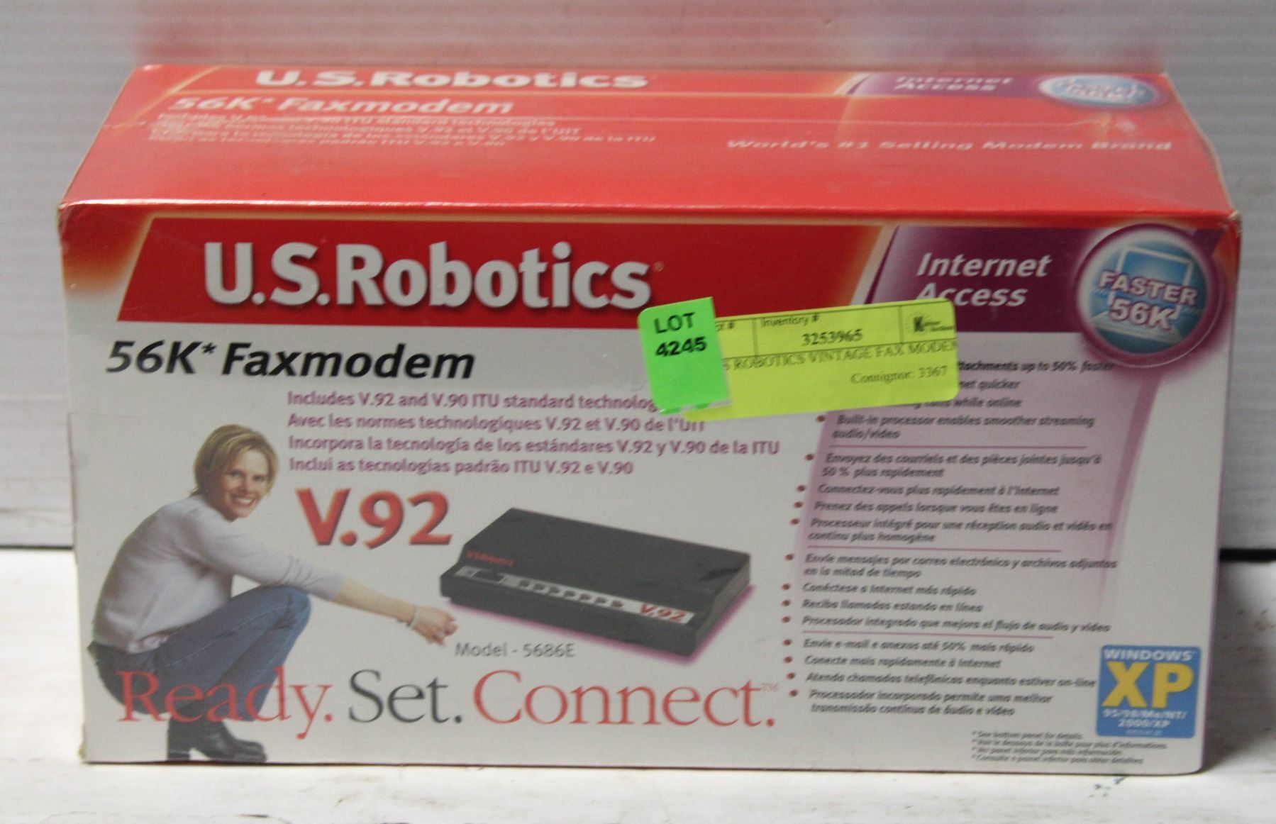 US ROBOTICS VINTAGE FAX MODEM