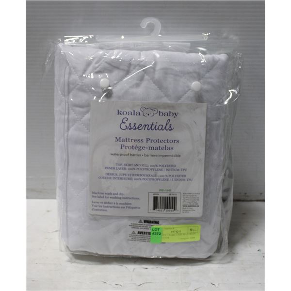 NEW QTY 1 BABY CRIB MATTRESS PROTECTOR