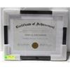 Image 1 : NEW ONE WALL TEMPERED GLASS FRAME 8" X 11"
