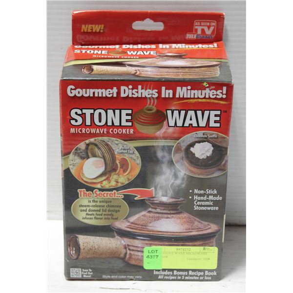 NEW STONE WAVE MICROWAVE COOKER