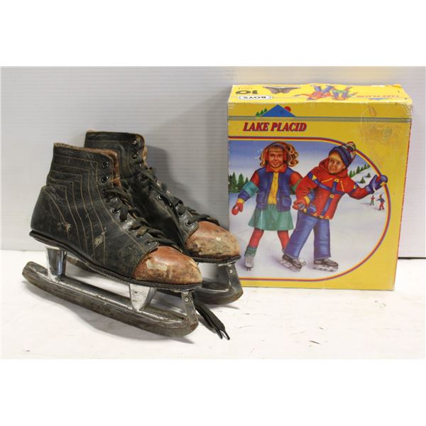 MENS ANTIQUE SKATES AND VINTAGE