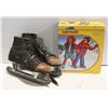 Image 1 : MENS ANTIQUE SKATES AND VINTAGE