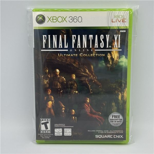 CERT REFURB XBOX 360 FINAL FANTASY XI COLLECTION
