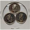 Image 2 : 9)  3 CANADIAN DIMES, CELEBRATING 100 YEARS OF