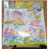Image 1 : 33)  LOT OF 2 PACKAGES OF PEEL & STICK WALL ART OF