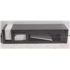 Image 1 : SET OF THREE BLACK FLOATING SHELFS