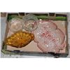 Image 1 : 4 VINTAGE TRAYS/DISHES - ESTATE
