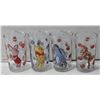 Image 1 : 4 VINTAGE WINNIE THE POOH GLASSES