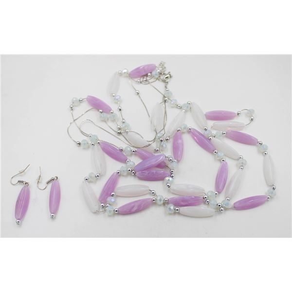 NECKLACE & EARINGS - ESTATE