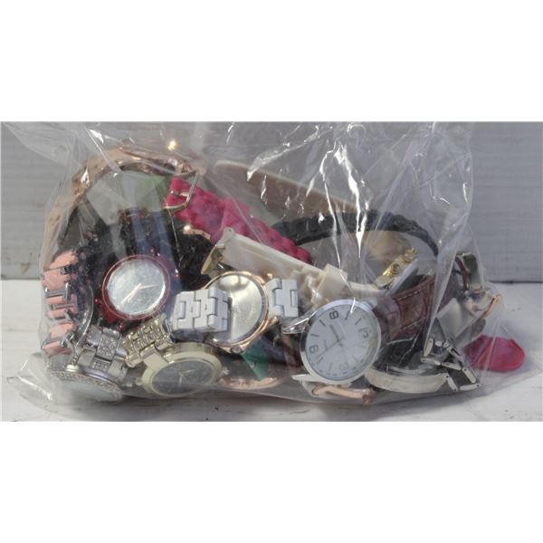 LARGE BAG ESTATE WATCHES