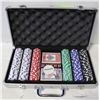 Image 1 : NEW 300 POKER CHIPS 11.5GR, 2 NEW DECKS CARDS,