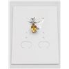Image 1 : #48-UNHEATED CITRINE  & CZ GEMSTONE PENDANT