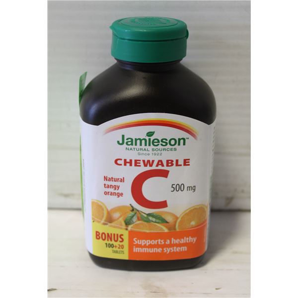 NEW SEALED JAMIESON CHEWABLE VITAMIN C TABLETS