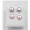 Image 1 : #149-NATURAL AKOYA PEARL EARRINGS
