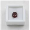 Image 1 : #173-UNHEATED DARK RED GARNET  GEMSTONE 3.51CT