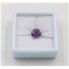 Image 1 : #189-UNHEATED PURPLE AMETHYST GEMSTONE 4.40 CT