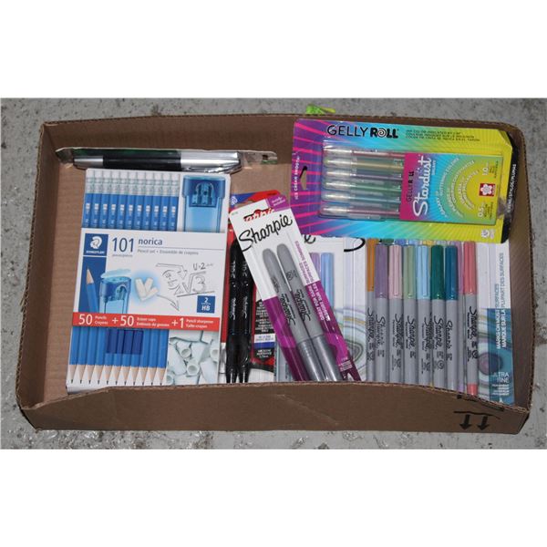 SHARPIES & PENCILS - NEW