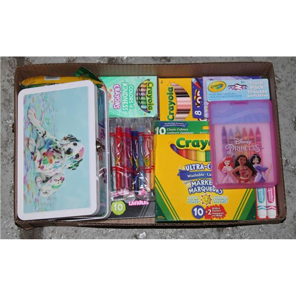 CRAYOLA & BOX -NEW