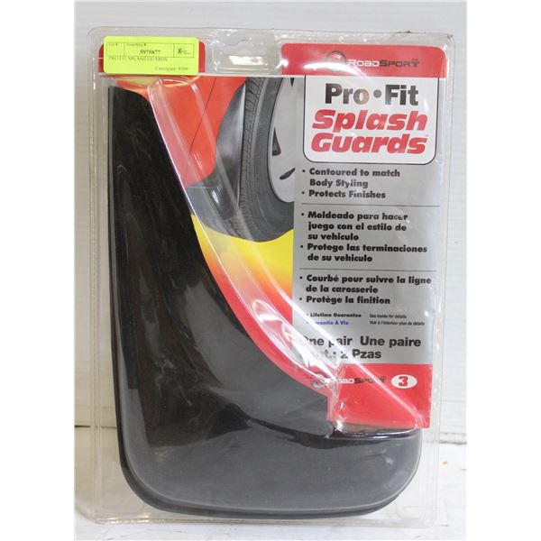 PRO FIT SPLASH GUARDS