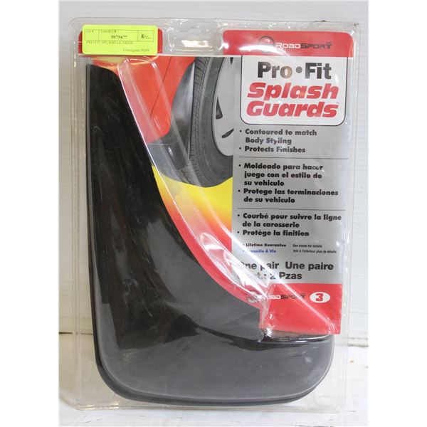 PRO FIT SPLASH GUARDS
