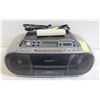 Image 1 : SONY CD-MP3-TAPE PLAYER WT REMOTE